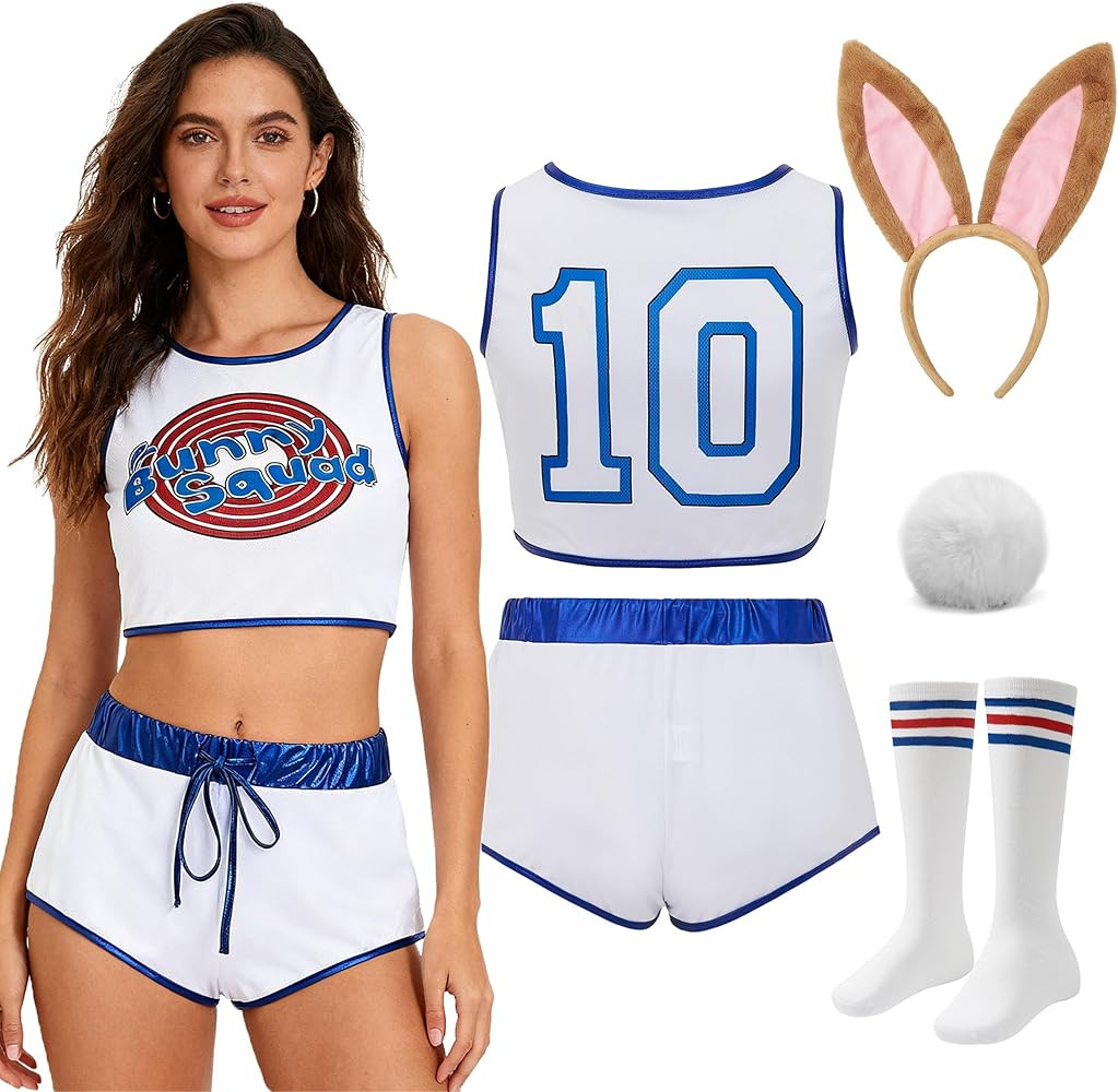 Women Lola #10 Movie Basketball Jersey Halloween Cosplay Costume | Amazon (US)