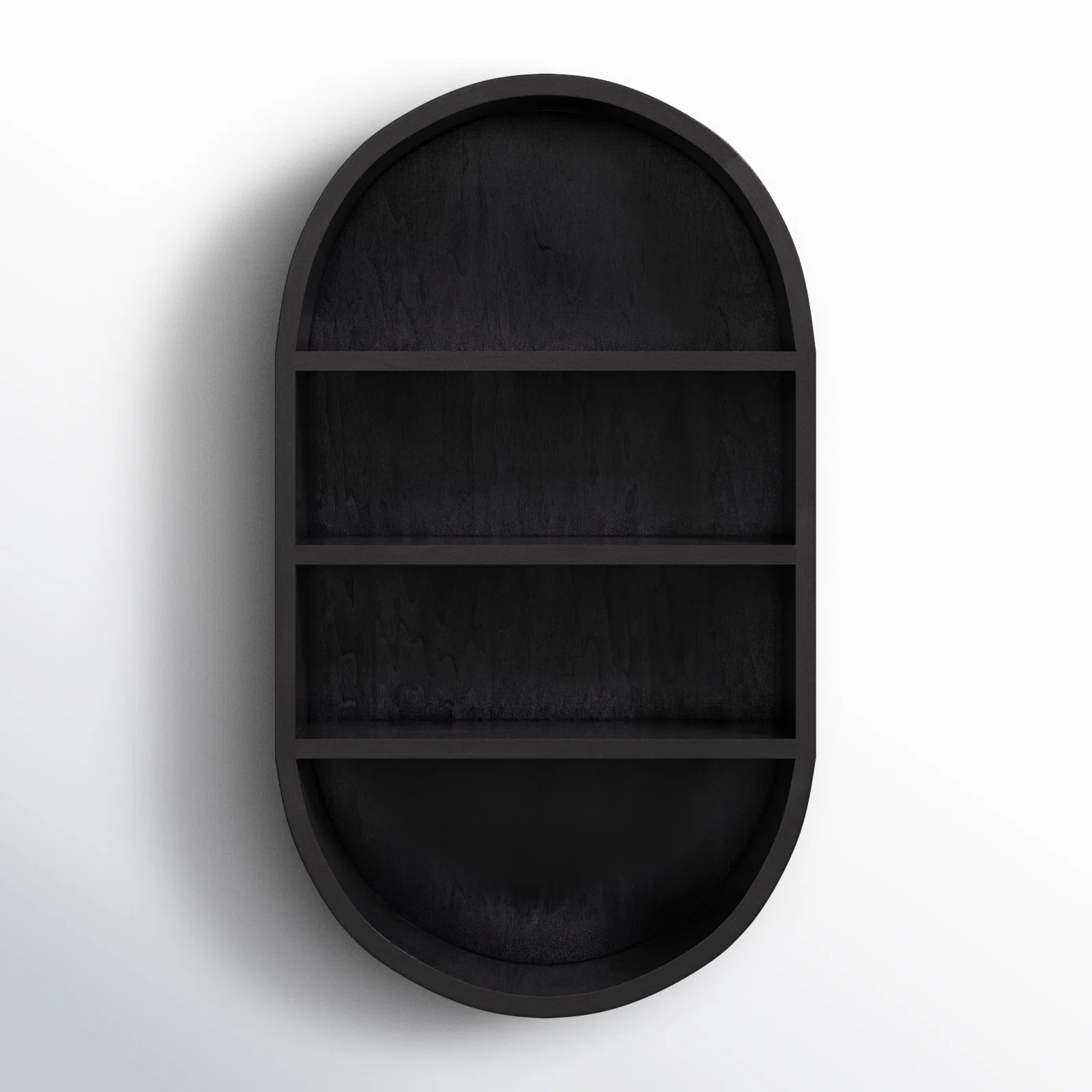 Joss & Main Minx Oval Solid Mango Wood Accent Wall Shelf & Reviews | Wayfair | Wayfair North America