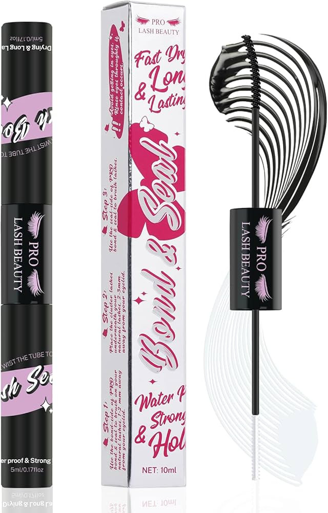Lash Bond and Seal Cluster Lash Glue & Seal Waterproof Cluster Lash Glue for DIY Eyelash Extensio... | Amazon (US)