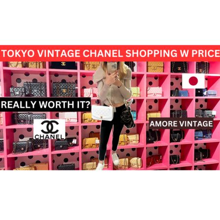 New video https://youtu.be/xmaC2JBQ6yM Vintage Chanel Shopping in Tokyo w price is up on my channel now! Wanna find out all the vintage bag price? Are they really worth it? I have all the answers for you. Let me know what you think!!

#LTKSaleAlert #LTKOver40 #LTKItBag