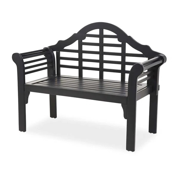 Lutyens Wooden Garden Bench | Wayfair Professional