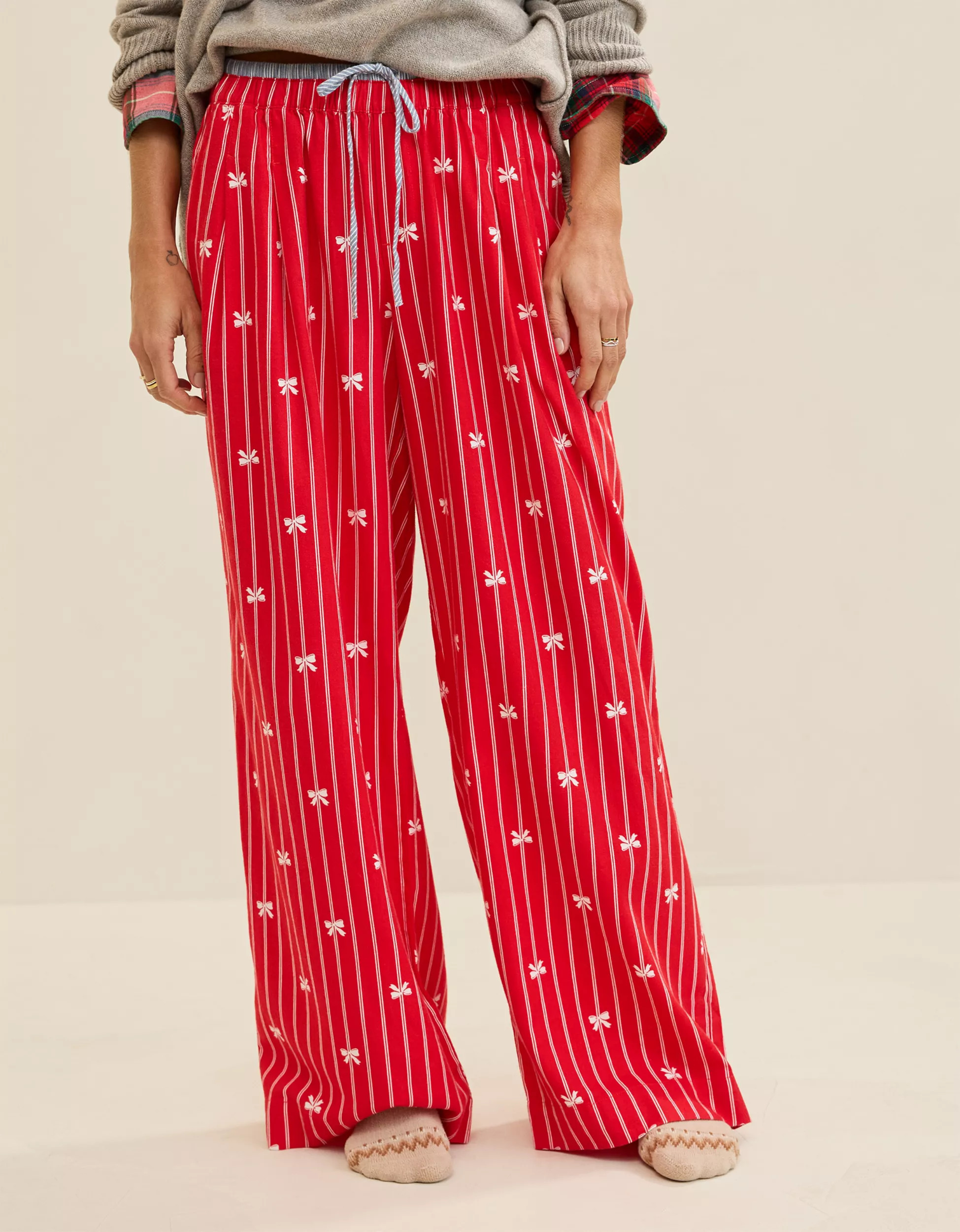 Aerie Flannel Trouser PJ | Aerie