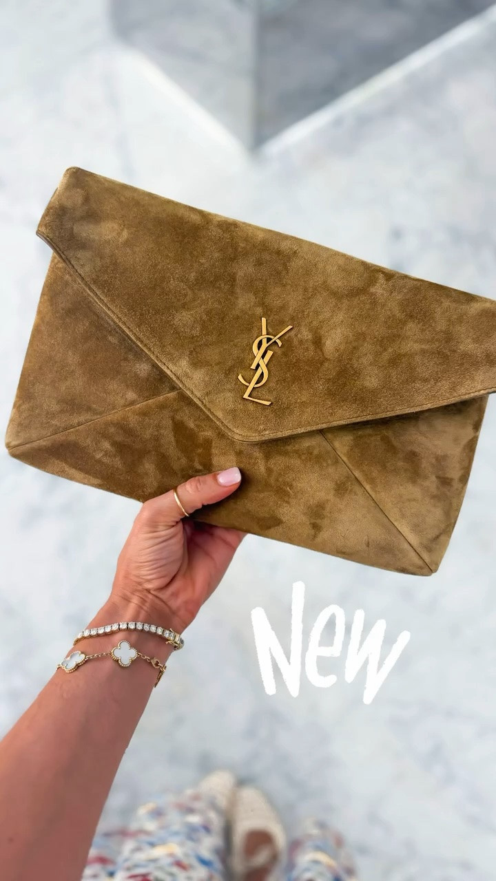 New YSL suede clutch in light cumin. Fall outfits. Fall style. Date night outfit. Fall wedding guest. NYFW outfit.

#LTKootd #LTKWedding #LTKTravel