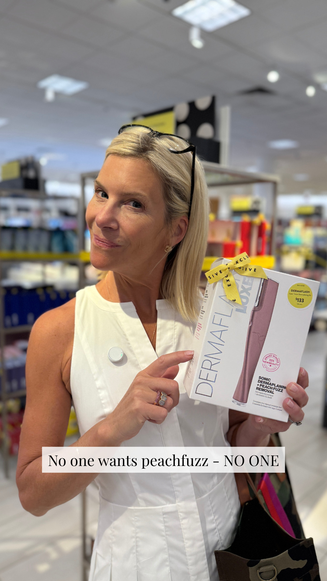 Who else is team "no peach fuzz"? 😂 This Dermflash tool is one of those beauty devices that makes your skincare and makeup go on so much smoother. A great Anniversary Sale beauty buy if you've been thinking about trying it.

👩‍💻 LTK PRO TIPS
❤️ Heart = Support my posts ;-)
🔖 Save = Get sale & restock alerts for the things you love!
📋 Lists = Keep favorites organized (List ideas: Christmas, Birthdays, and Vacations!)
📲 Share = Send lists and products to a friend (or your daughters like me).
💬 Comment = Ask me anything, and I'll answer. ;-) 

 #LTKootd #LTKSaleAlert #LTKBeauty