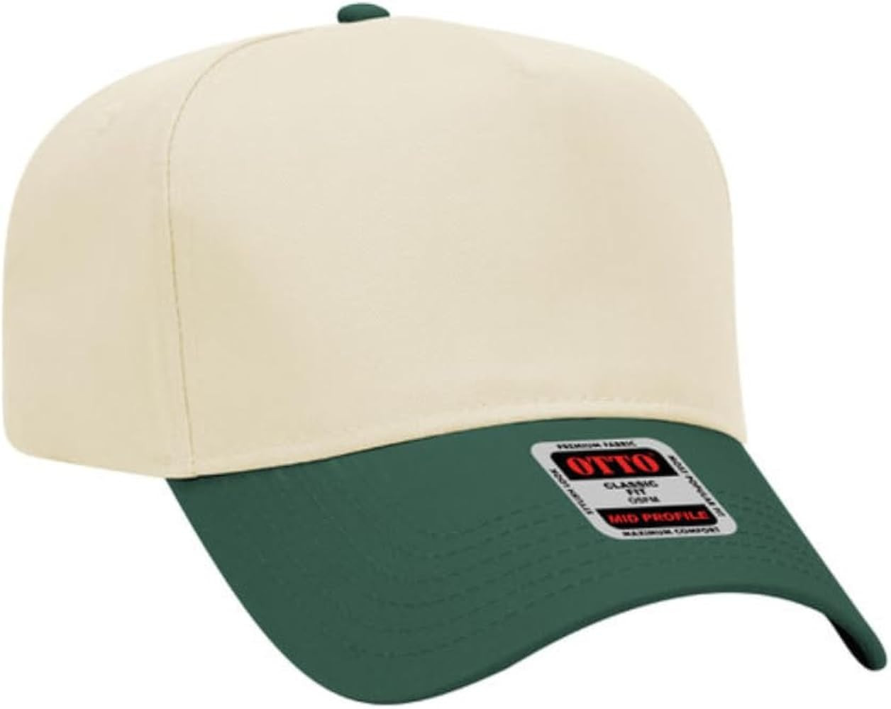 Otto Cap 5-Panel Mid Profile Baseball Cap,OS | Amazon (US)