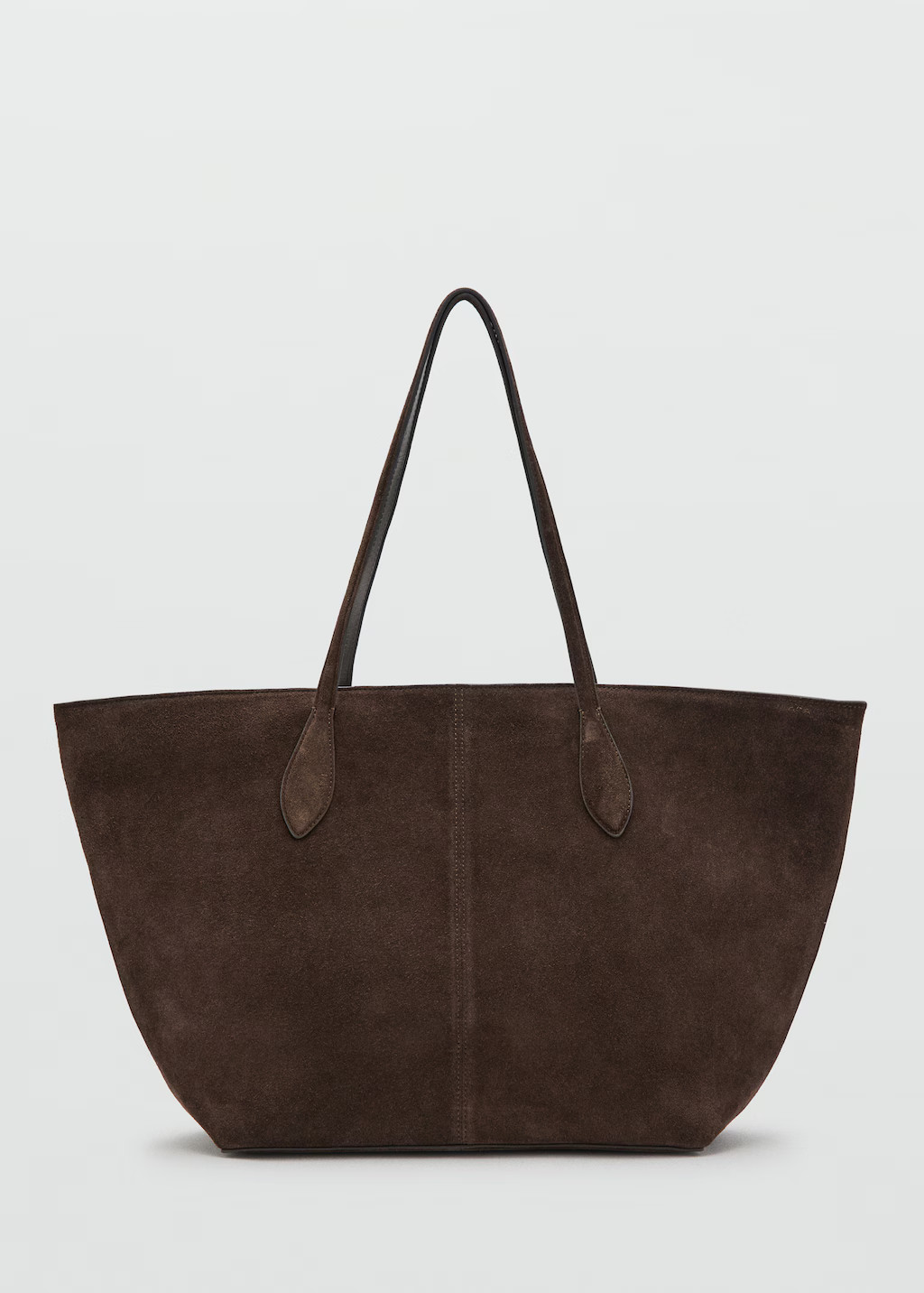 Shopper-Bag aus Rauleder | Mango EU