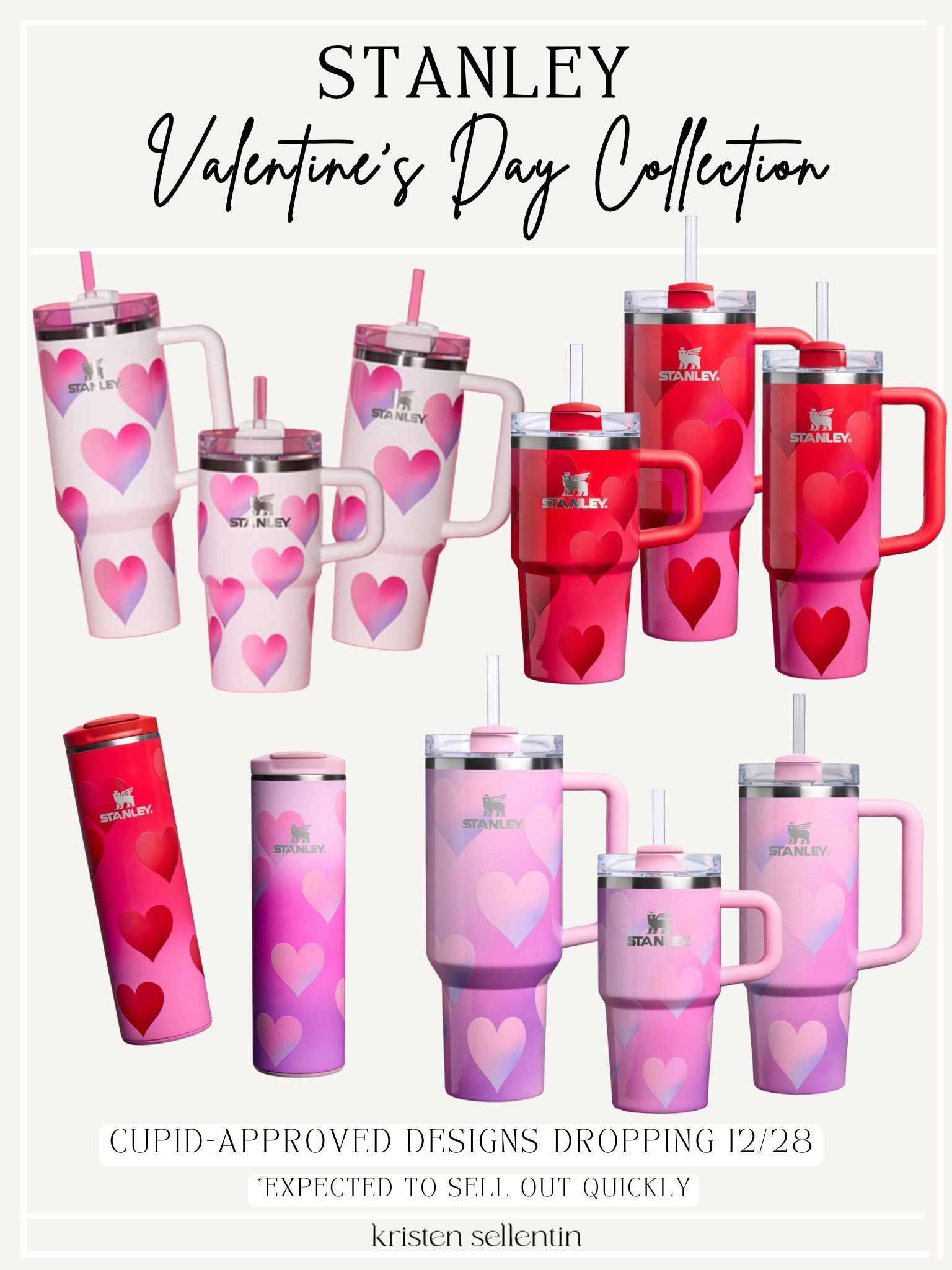 Stanley 1913 Valentine's Day Heart Tumblers @ Target! Dropping 12/28! These will sell out quickly! 

 

#LTKHoliday #LTKSeasonal #LTKFindsUnder50