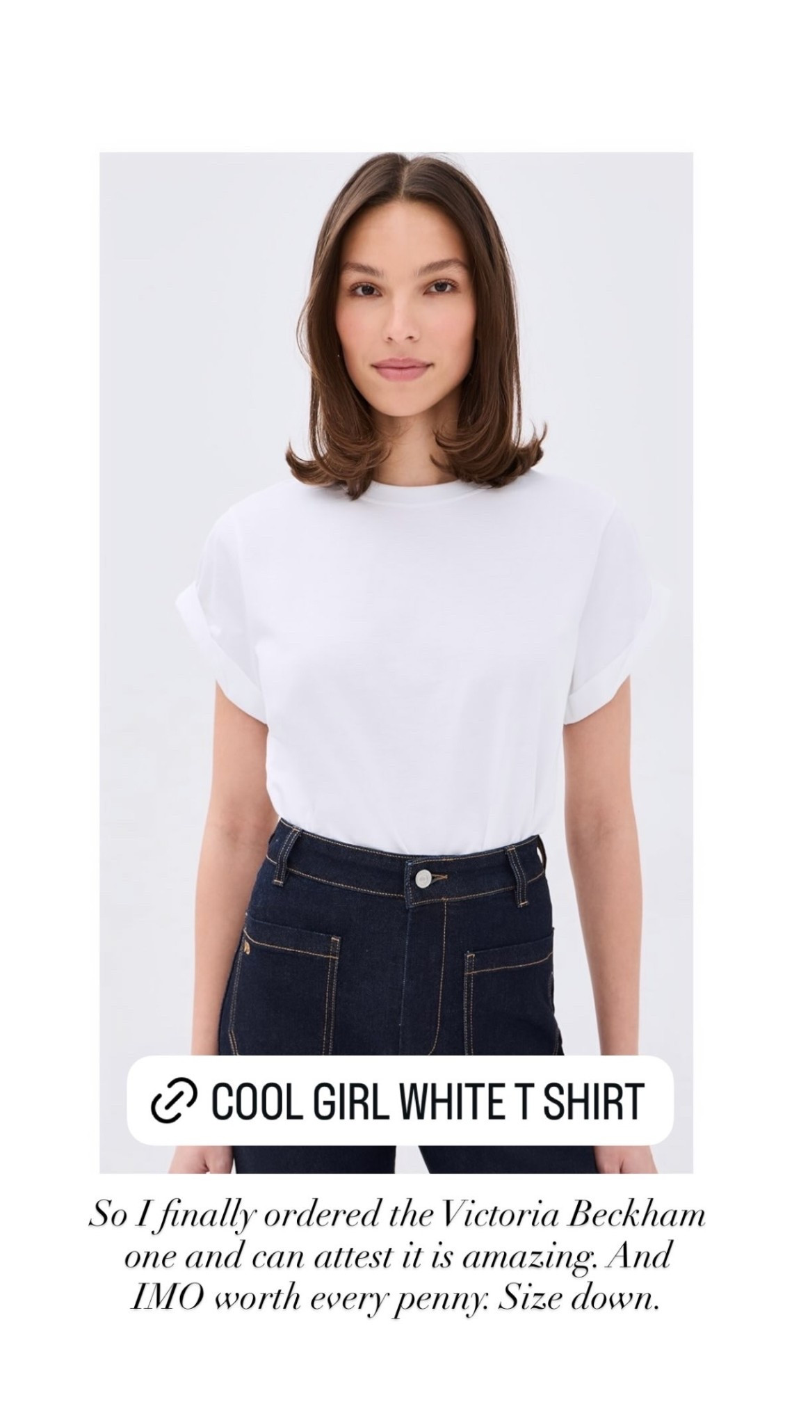 So I finally ordered the Victoria Beckham one and can attest it is amazing. And IMO worth every penny. Size down.