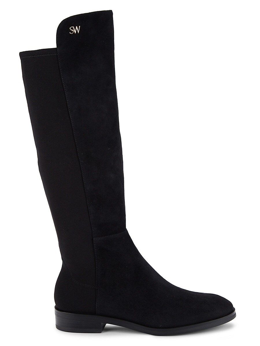 Stuart Weitzman Women's Keelan Suede Knee-High Boots - Black - Size 6.5 | Saks Fifth Avenue OFF 5TH