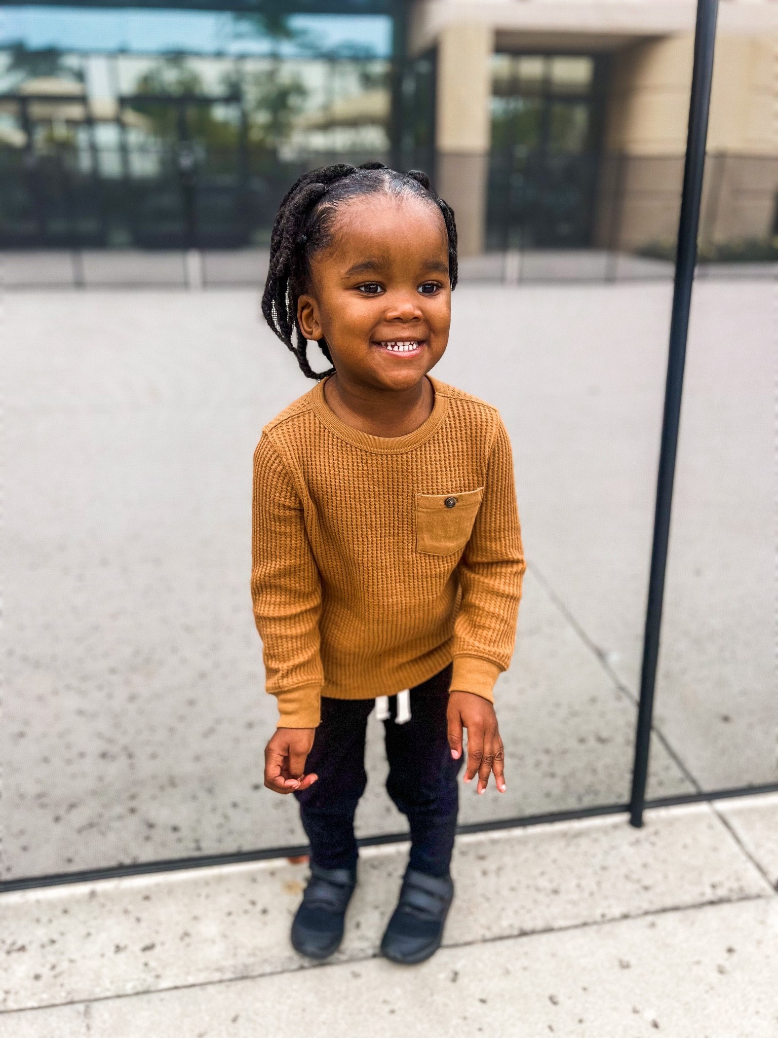 Picture Day 🤎✨

Loving this thermal top and cute joggers from #oldnavy ! They are having a 30% off sale!! 

#toddlerboyoutfits #middlechild #toddlerboy #ootd #kidsstyles 

#LTKfamily #LTKbaby #LTKkids