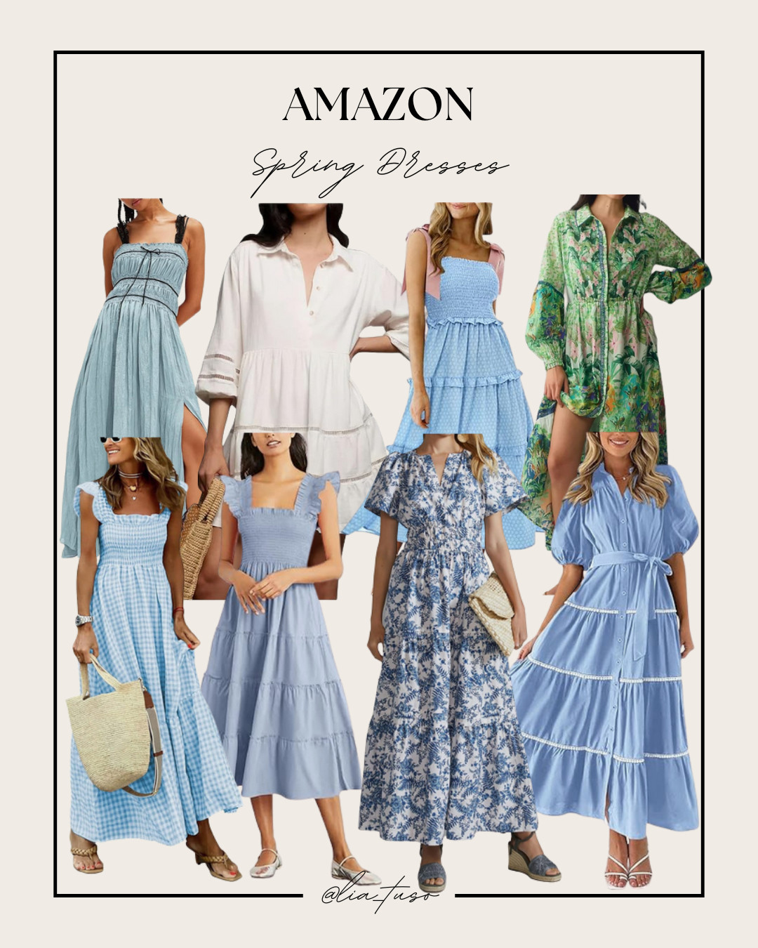  Spring is in the air, and that means it’s time for flowy dresses and fresh colors! 💙 These Amazon finds are perfect for brunch, vacations, or just soaking up the sunshine. Tap to shop and refer your spring wardrobe! ✨

#SpringStyle #AmazonFinds #SpringDresses


 

#LTKStyleTip #LTKSeasonal
