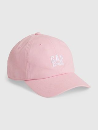 Gap × Barbie™ Adult Arch Logo Baseball Hat | Gap (CA)