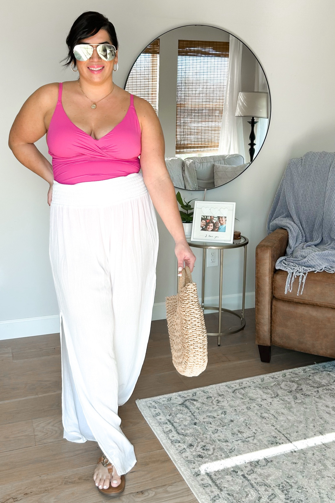 POPILUSH one piece compression 
Slimming swimwear - size up if you have a larger bottom. I’m in an XL and it’s cheeky. 
Compression swimsuit 
Pink one piece swimsuit 
Midsize plus size swimsuit 
Mid size swimsuit 
Curvy swimsuit 
Xl swimsuit 
Adjustable straps 

#LTKplussize #LTKSeasonal #LTKmidsize