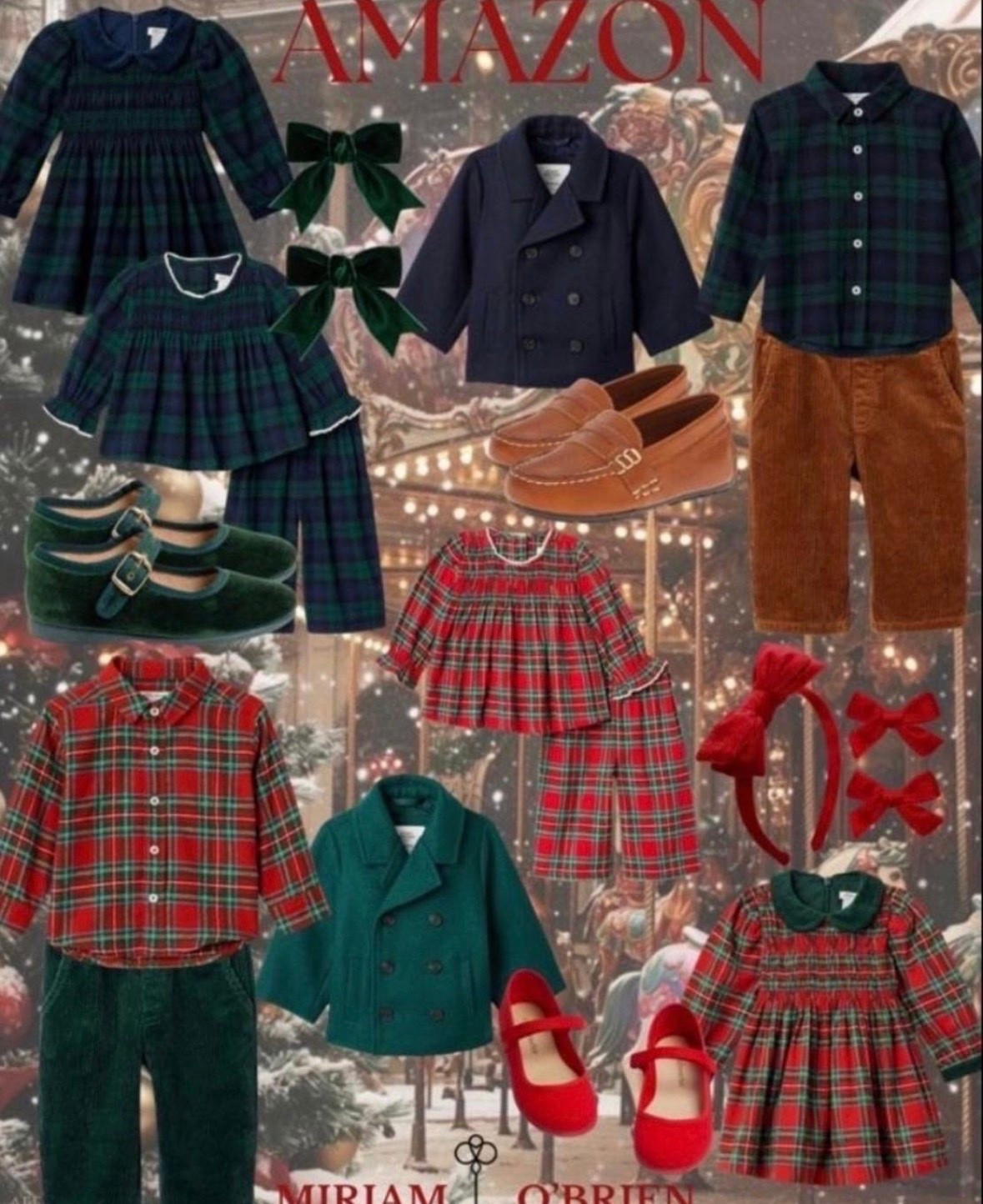 The cutest Amazon holiday finds! ❤️💚
From festive little outfits and classic plaid to adorable shoes, bows, and holiday pieces for the little ones, these are giving ALL the Christmas nostalgia. 🎄✨
Perfect for holiday photos, Christmas parties, family gatherings, or just making everyday December outfits extra special.
✨ Shop my Amazon finds on LTK!
Follow @miriamobrien on Instagram and TikTok 🤍
#LTKFinds #LTKShopping #LTKCreator #AmazonFinds #AmazonFashion #AmazonFavorites #AmazonStyle #AmazonShopping #HolidayFashion #ChristmasFashion #ChristmasOutfits #KidsFashion #KidsStyle #HolidayOutfits #ChristmasOutfitIdeas #PlaidStyle #PreppyStyle #ClassicStyle #HolidayInspiration #ChristmasInspo