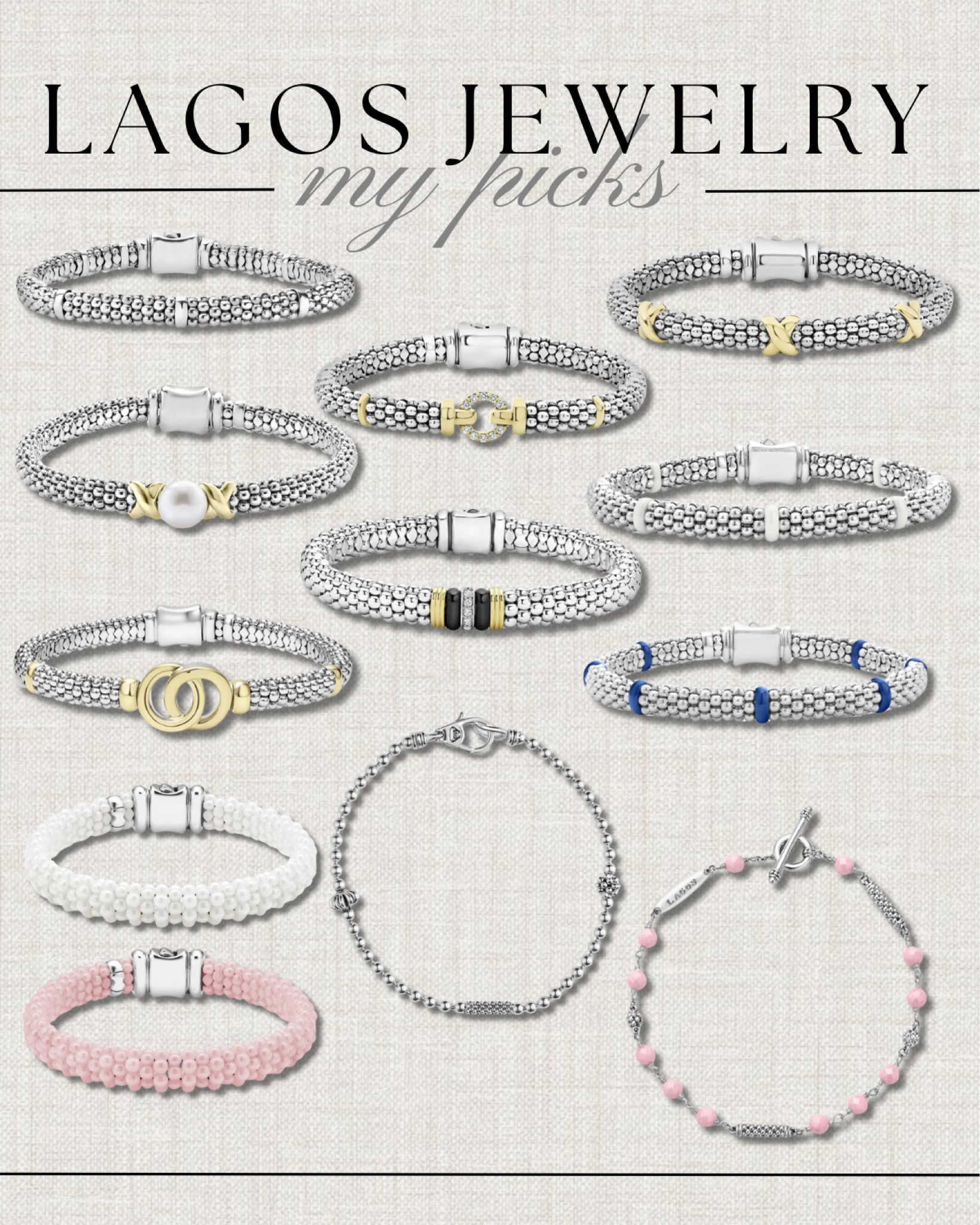 Lagos Jewelry- My Favorites 

#MyLAGOSMyWay


#LTKWorkwear #LTKStyleTip #LTKOver40