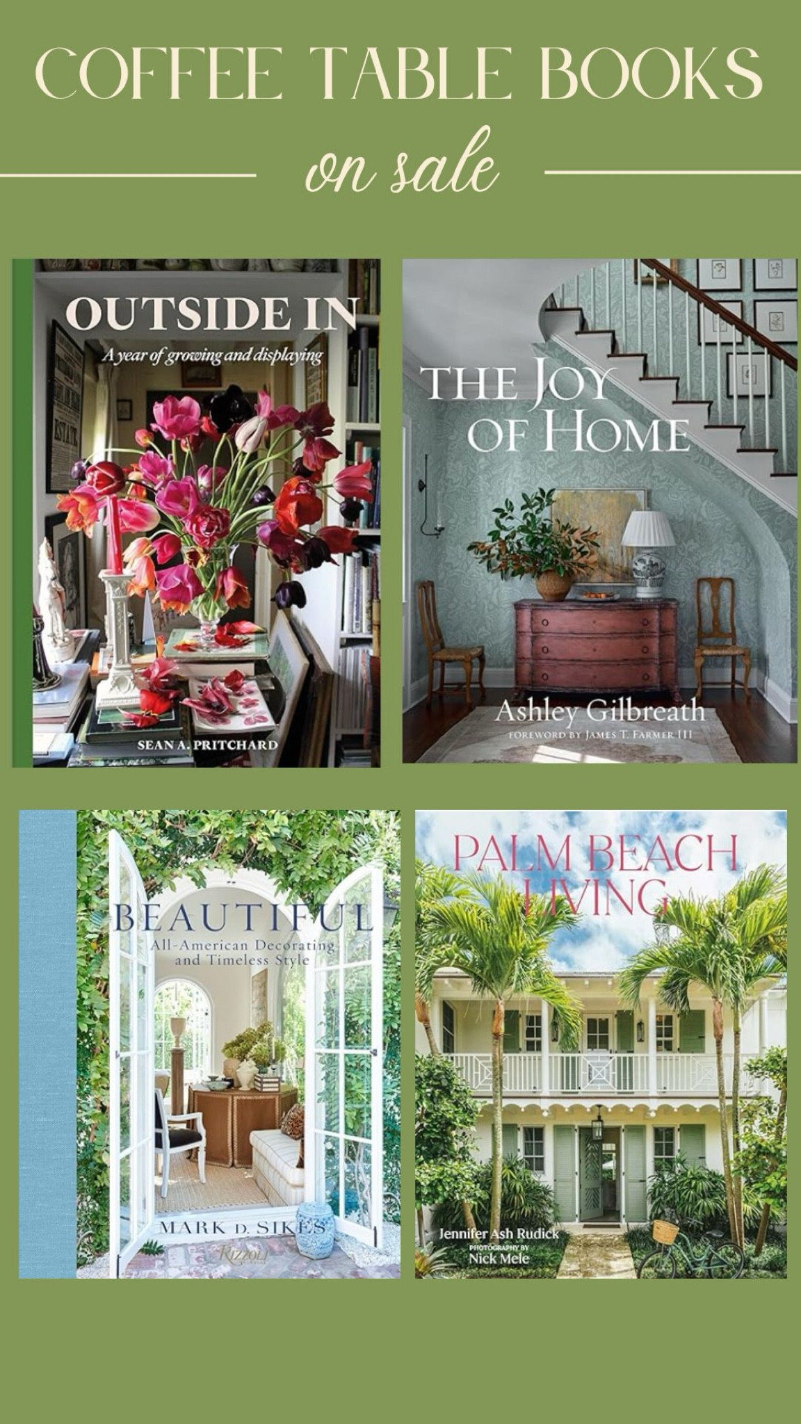 Beautiful coffee table books on sale! 

#LTKHome #LTKFindsUnder50 #LTKSaleAlert