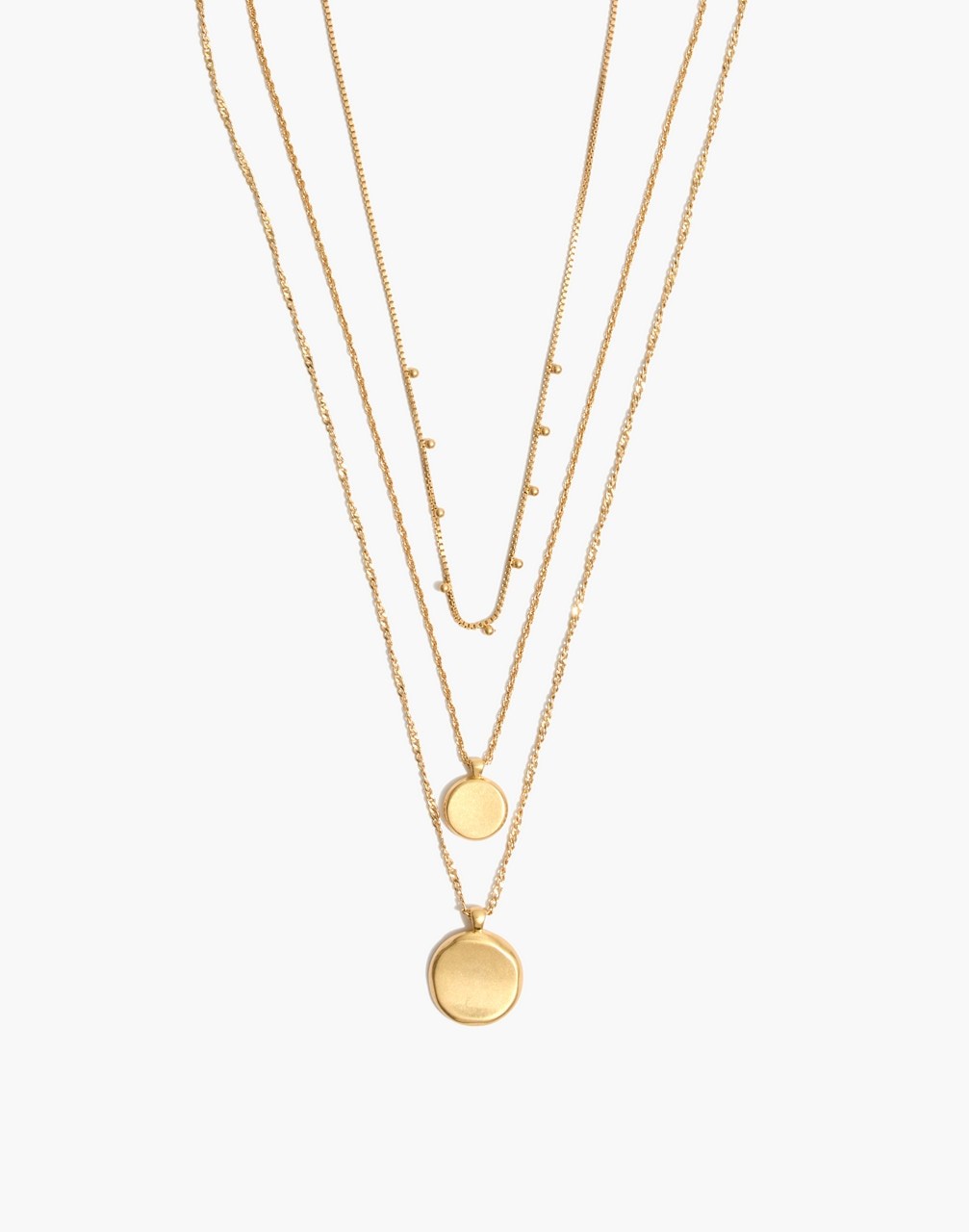Coin Necklace Set | Madewell