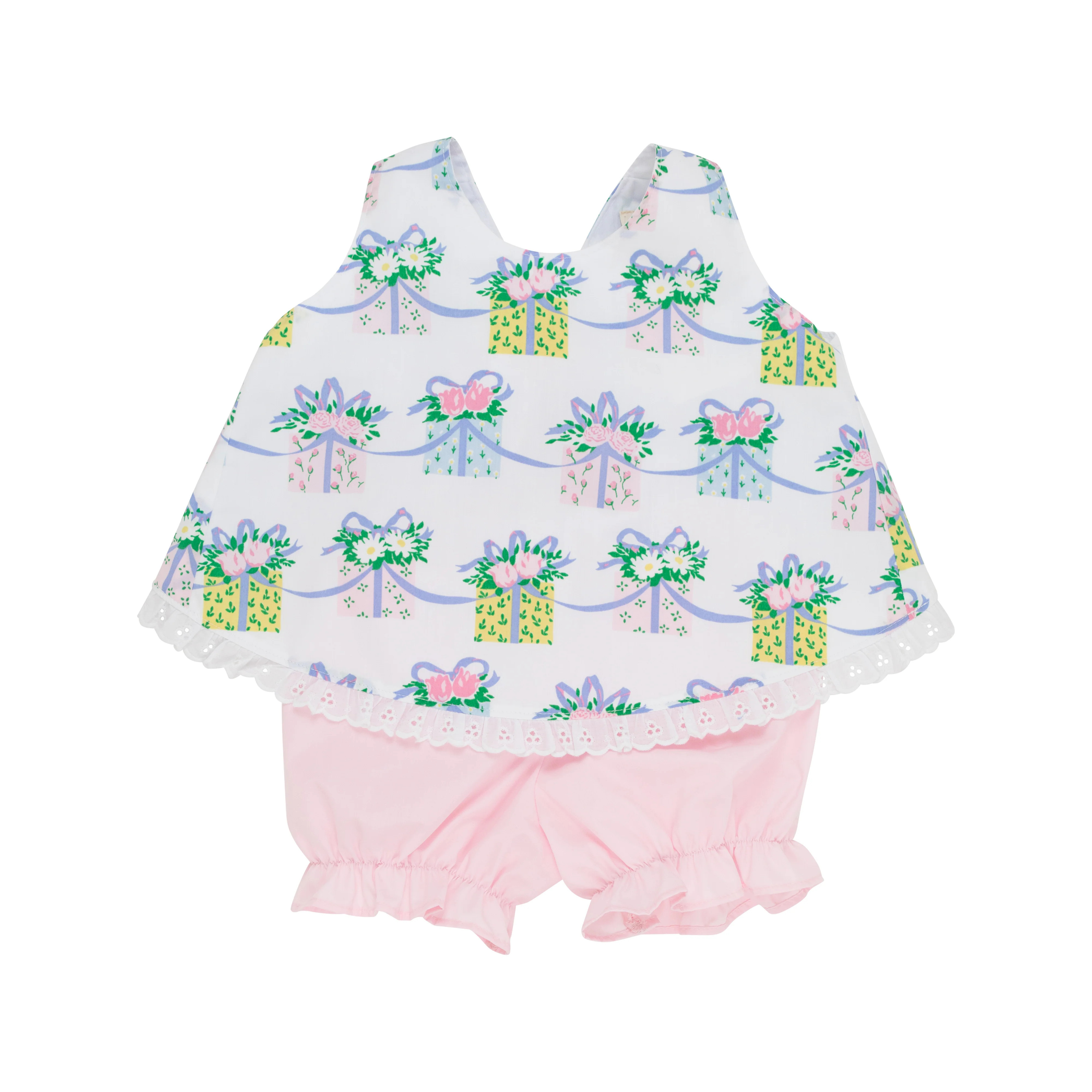 Susy Swing Top Set - Every Day is a Gift with Palm Beach Pink | The Beaufort Bonnet Company