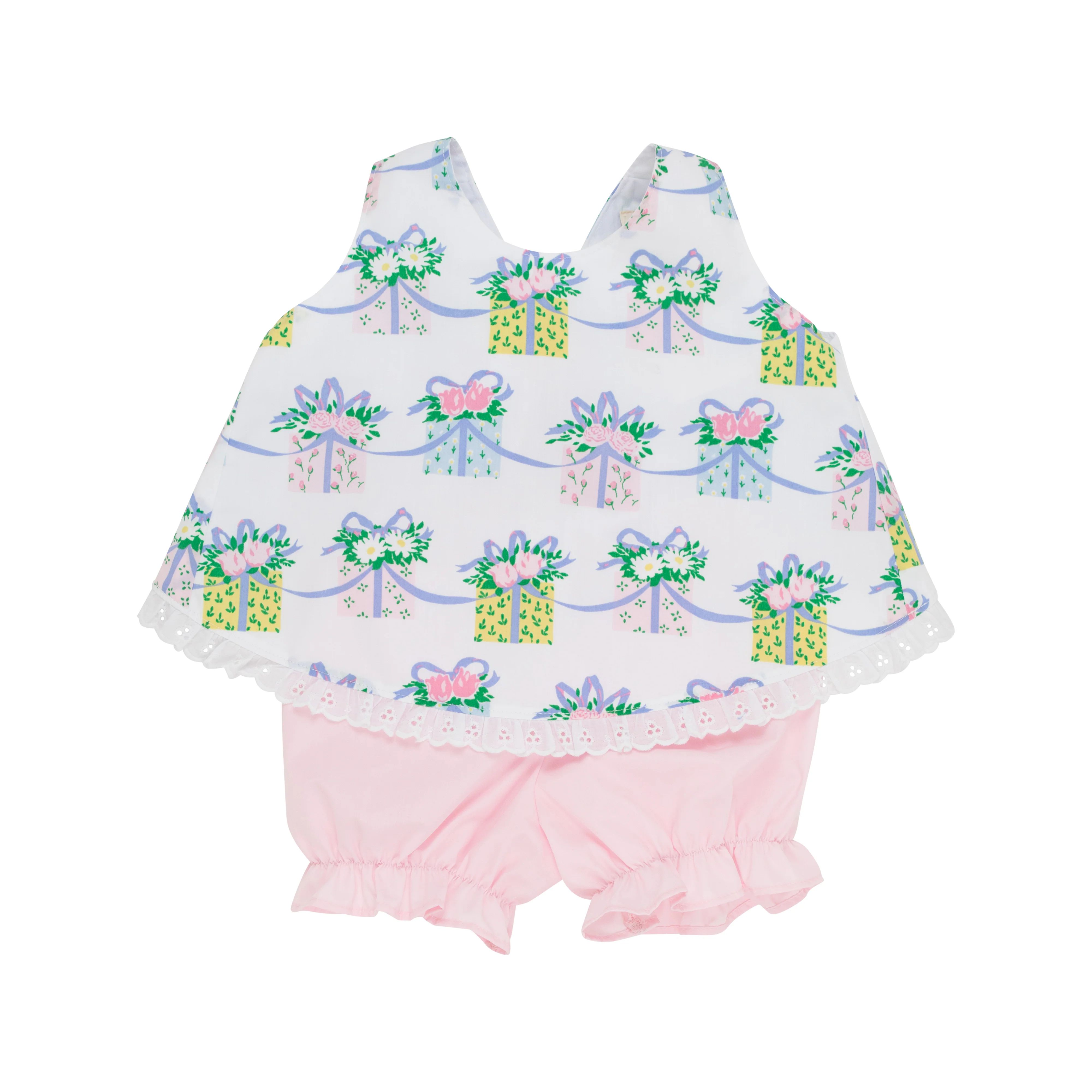 Susy Swing Top Set - Every Day is a Gift with Palm Beach Pink | The Beaufort Bonnet Company