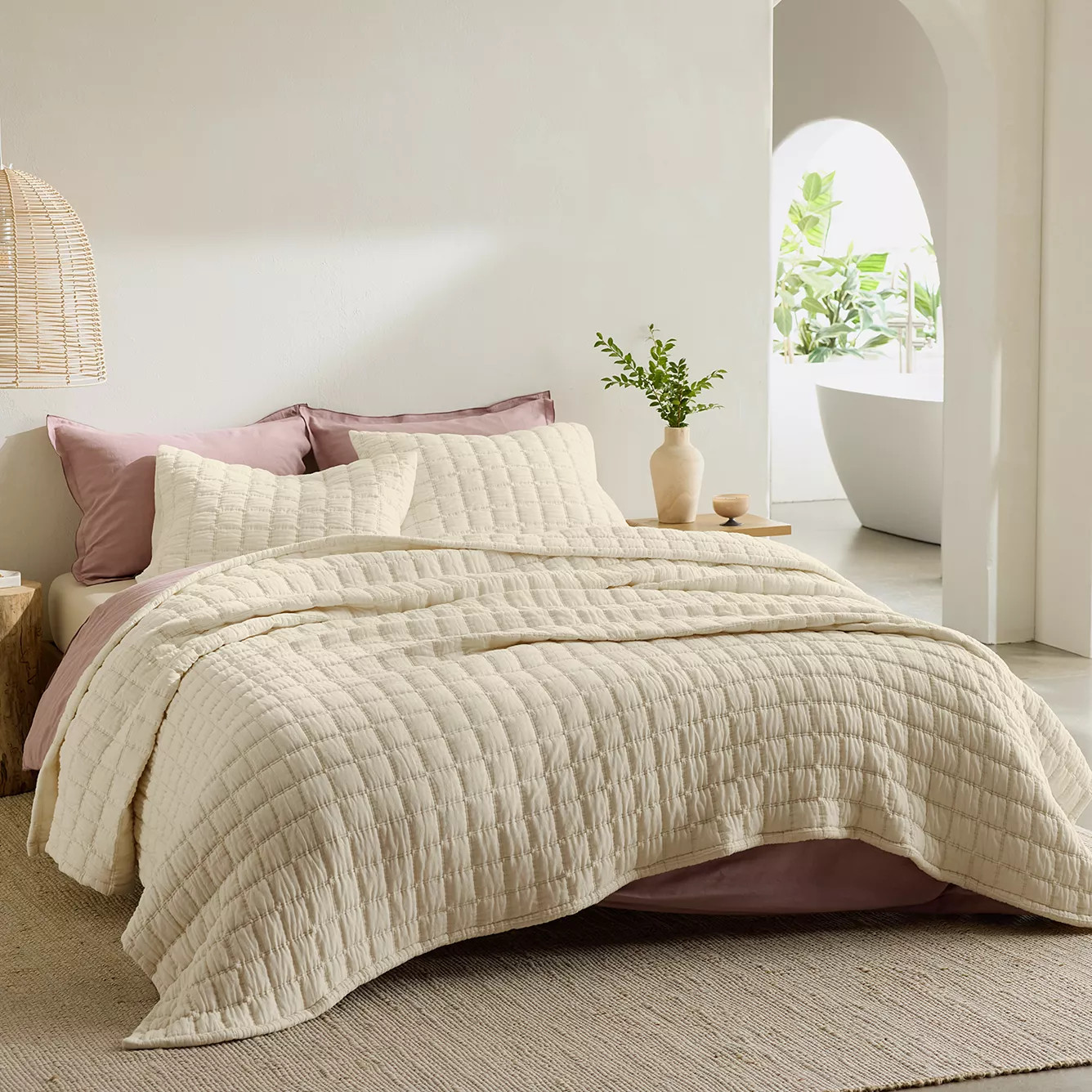 Miryana Jacquard Coverlet Set | Kohl's