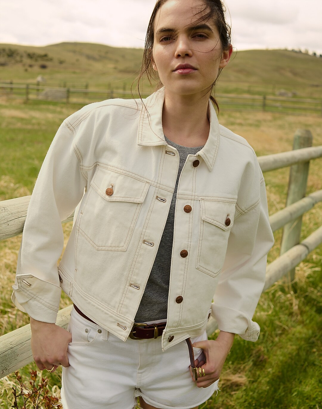 Button-Front Denim Jacket | Madewell