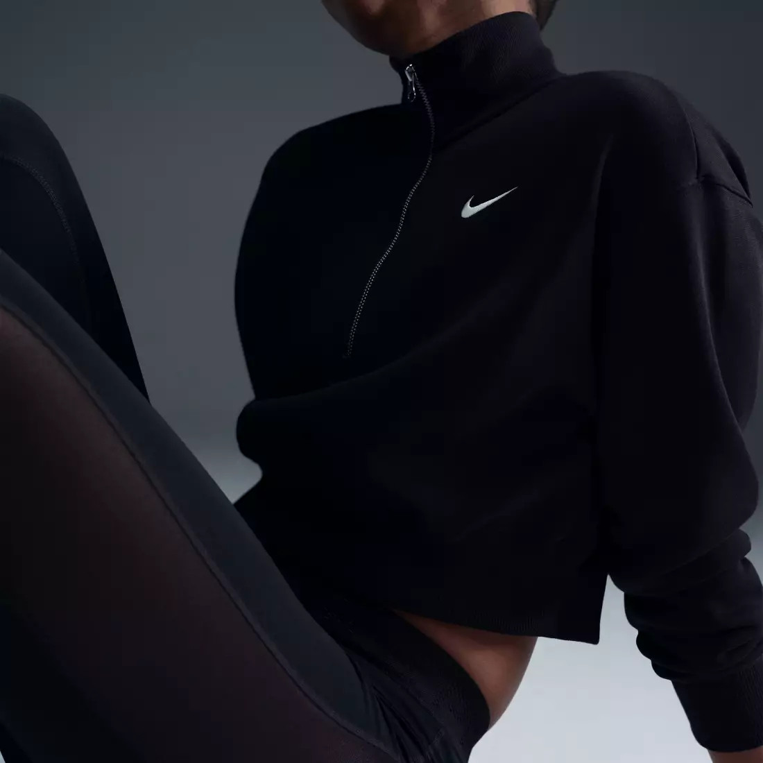 Nike Women's Sportswear Phoenix 1/4 Zip Fleece Pullover Sweatshirt | Dick's Sporting Goods