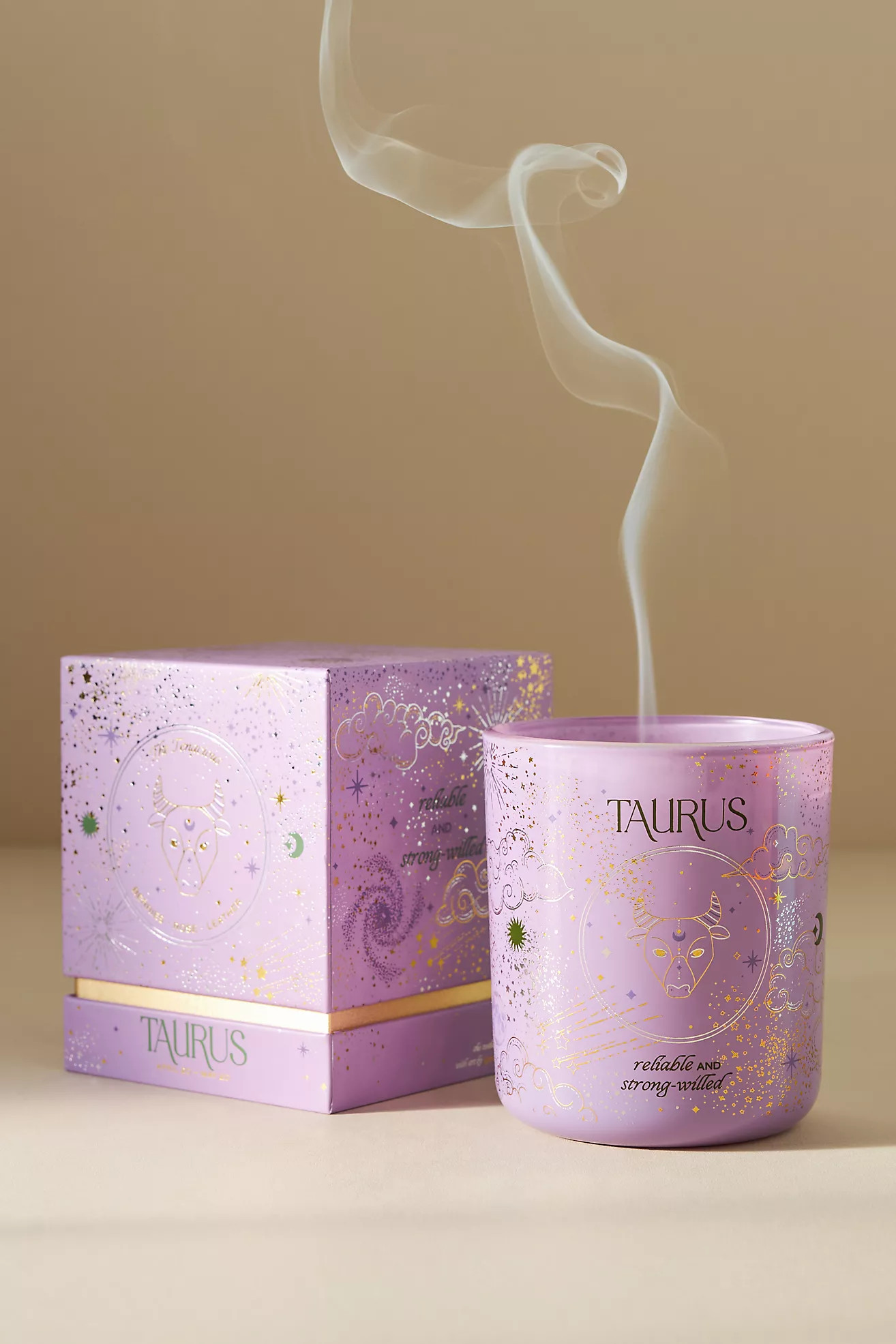 Zodiac Collection Boxed Candle | Anthropologie (US)