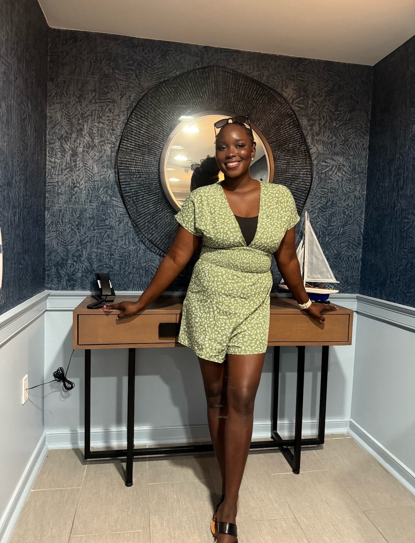 Favorite vacation romper 

#LTKootd #LTKvlog #LTKSeasonal