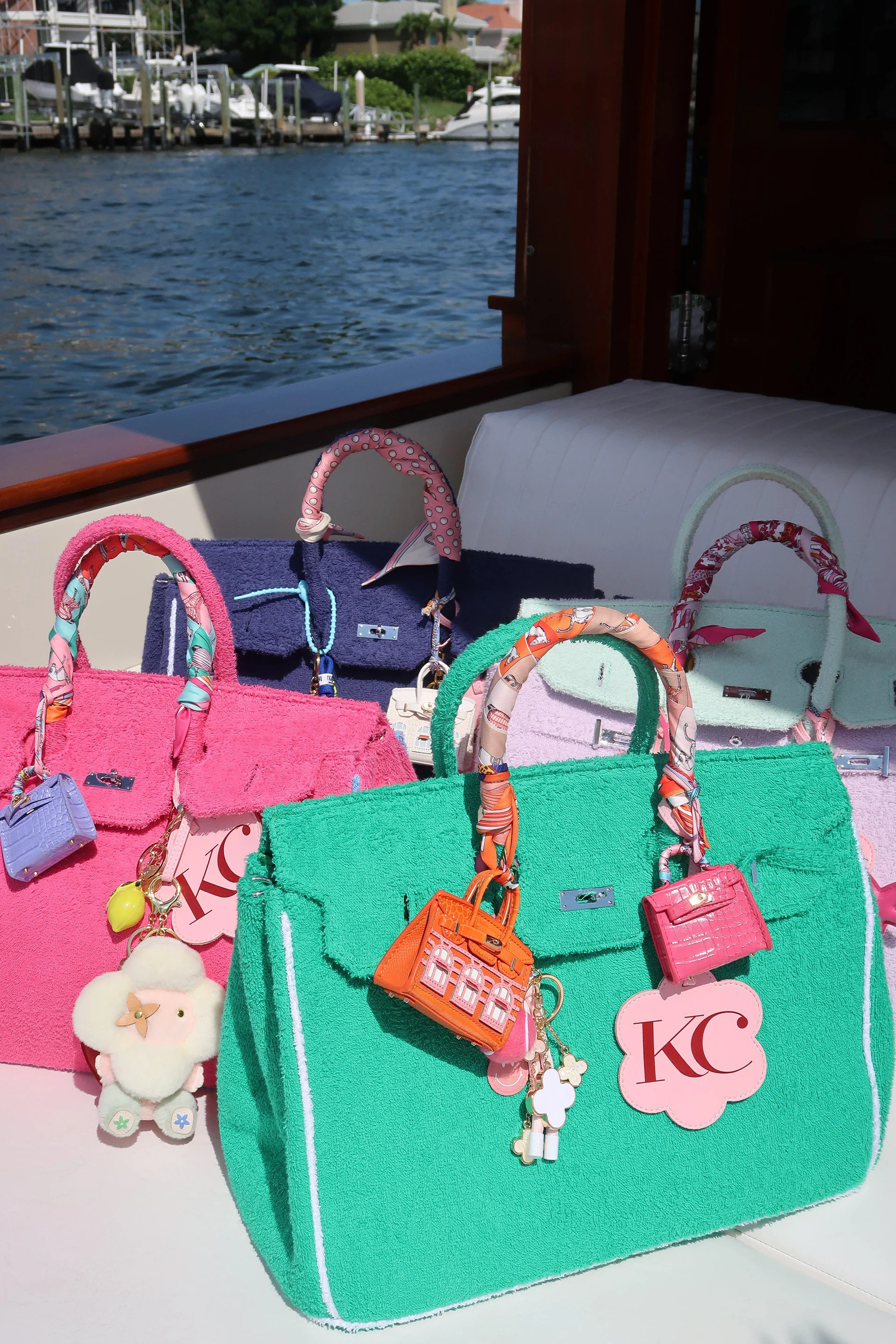 KC Chic Sundara Terrycloth Purse | KC Chic Designs