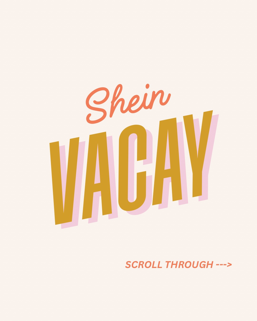 SHEIN vacation outfits!!! 
