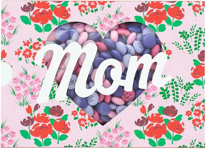 M&M\u2019S WORLD Happy Mother's Day Gift Box, 1 lb of Chocolate Candies, Printed M&M'S With Happy... | Amazon (US)
