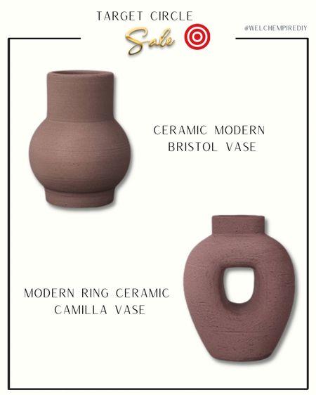 Choose from a variety of chic and modern vases that make a statement at Target! 🎯 #TargetCircleSale

#LTKstyletip #LTKsalealert #LTKhome