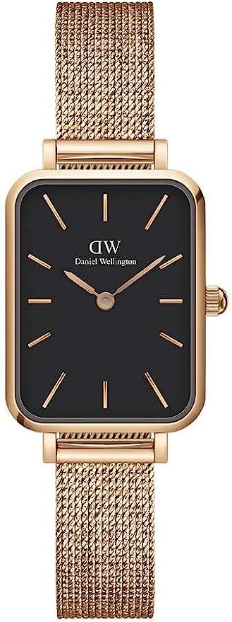 Daniel Wellington Quadro Watch 20x26mm Double Plated Stainless Steel (316L) Rose Gold | Amazon (US)
