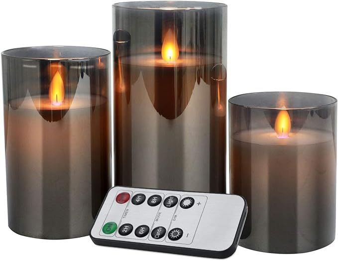 Flameless Candles LED Flickering Fake Candle for Room Decor Home Decorative Battery Operated Remo... | Amazon (US)