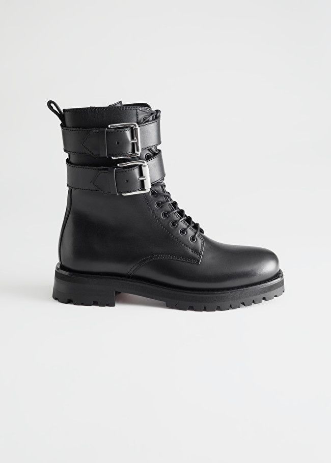 Duo Buckle Leather Boots | & Other Stories (EU + UK)