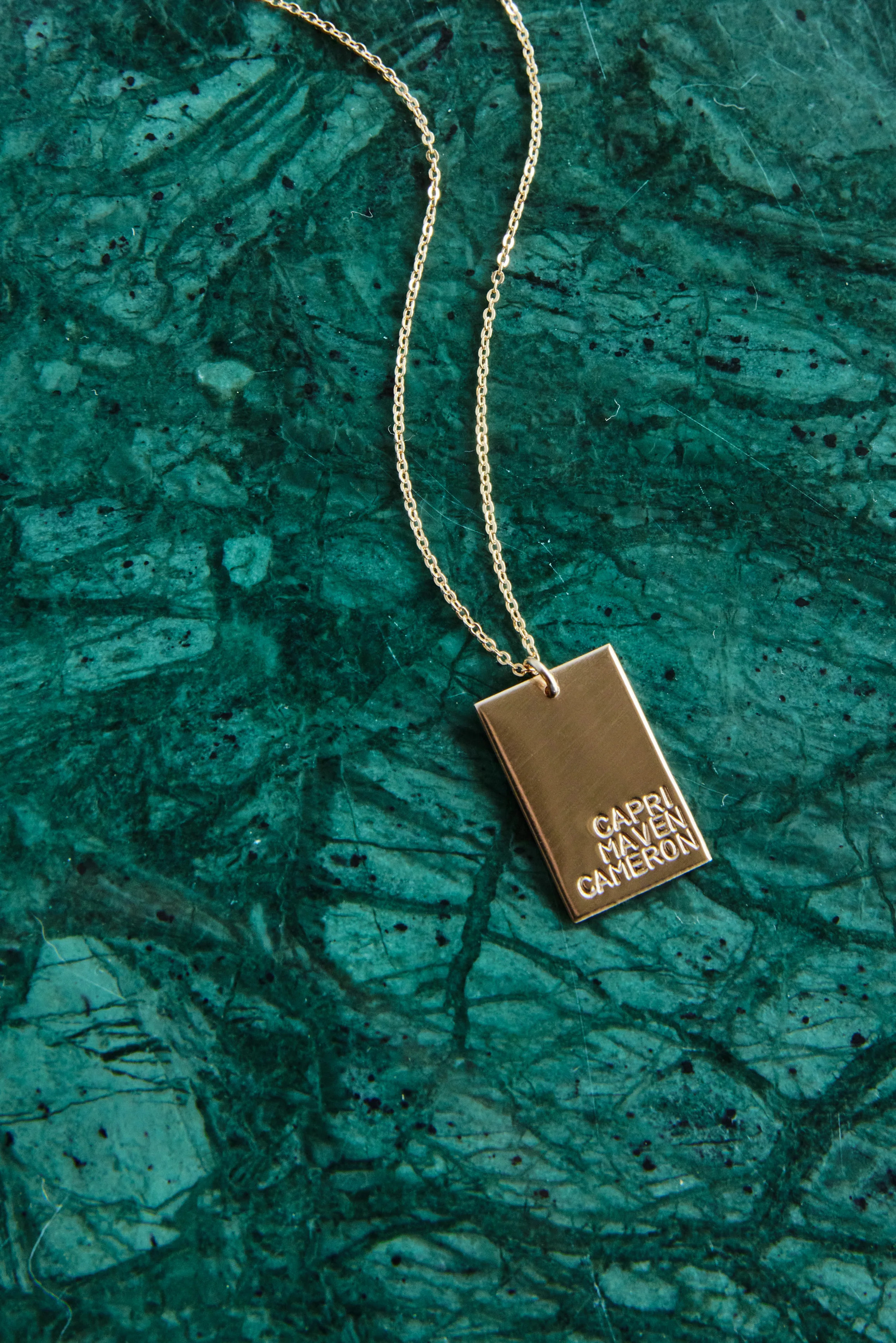 Goldie Necklace | Set & Stones