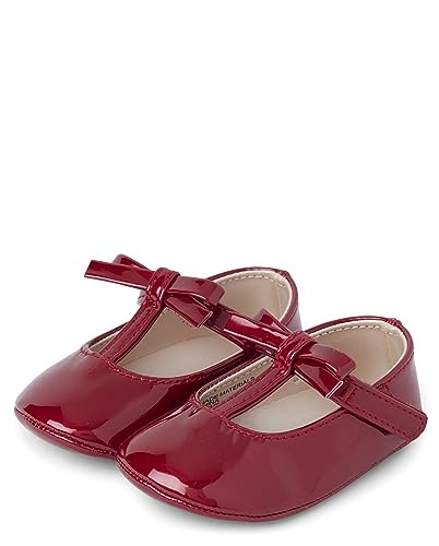 Gymboree,Dressy Red Bow Ballet Flats,Christmas Red,0-3 Months | Amazon (US)