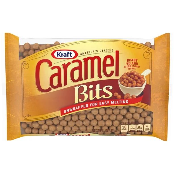 Kraft America's Classic Unwrapped Candy Caramel Bits for Easy Melting, 11 oz Bag - Walmart.com | Walmart (US)