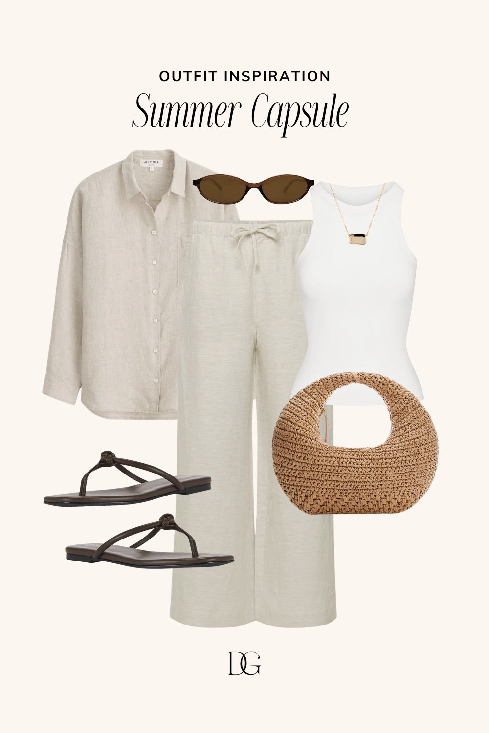 Summer Capsule Outfit Inspo | summer outfit, summer outfits, summer finds, summer capsule wardrobe, summer staples, summer wardrobe staples, summer basic, summer basics, summer style, summer bag, summer trend, summer trends, summer fashion, summer 2025, summer closet staple, summer closet staples, summer closet essentials, summer neutrals, neutral outfit, neutral outfits 

#LTKSeasonal #LTKFindsUnder100 #LTKStyleTip