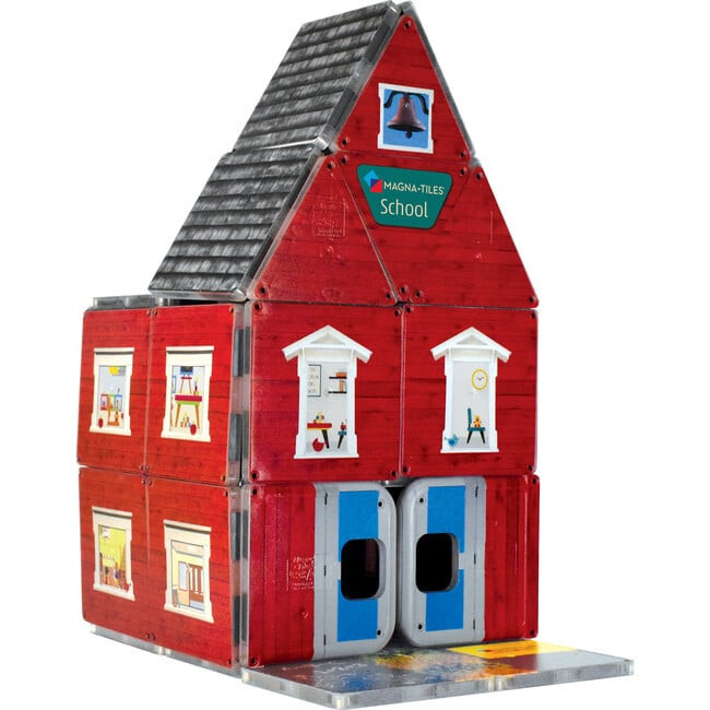 ABC Schoolhouse Magna-Tiles Structures | Maisonette