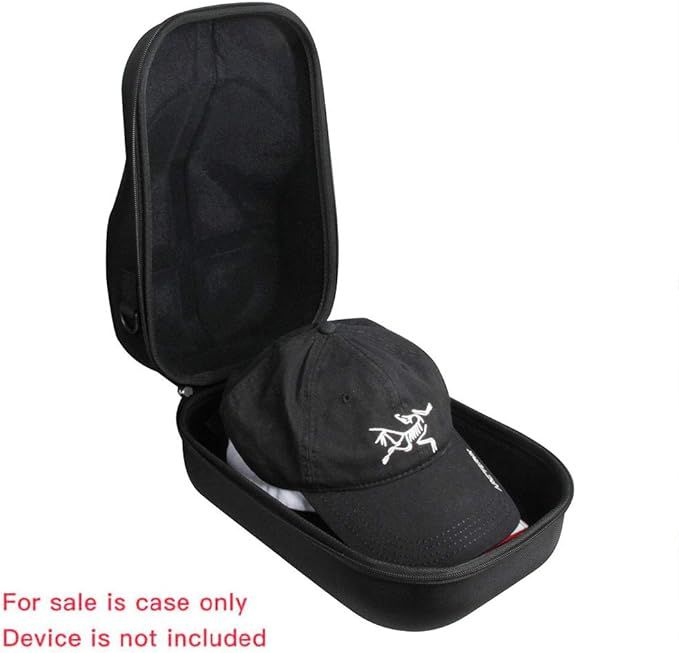 Hermitshell Baseball Hat Case Hard Travel Cap Carrier Case Holder for 6 Caps Hat Bag | Amazon (US)