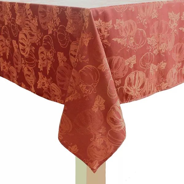 Celebrate Together™ Fall Pumpkin Jacquard Tablecloth | Kohl's