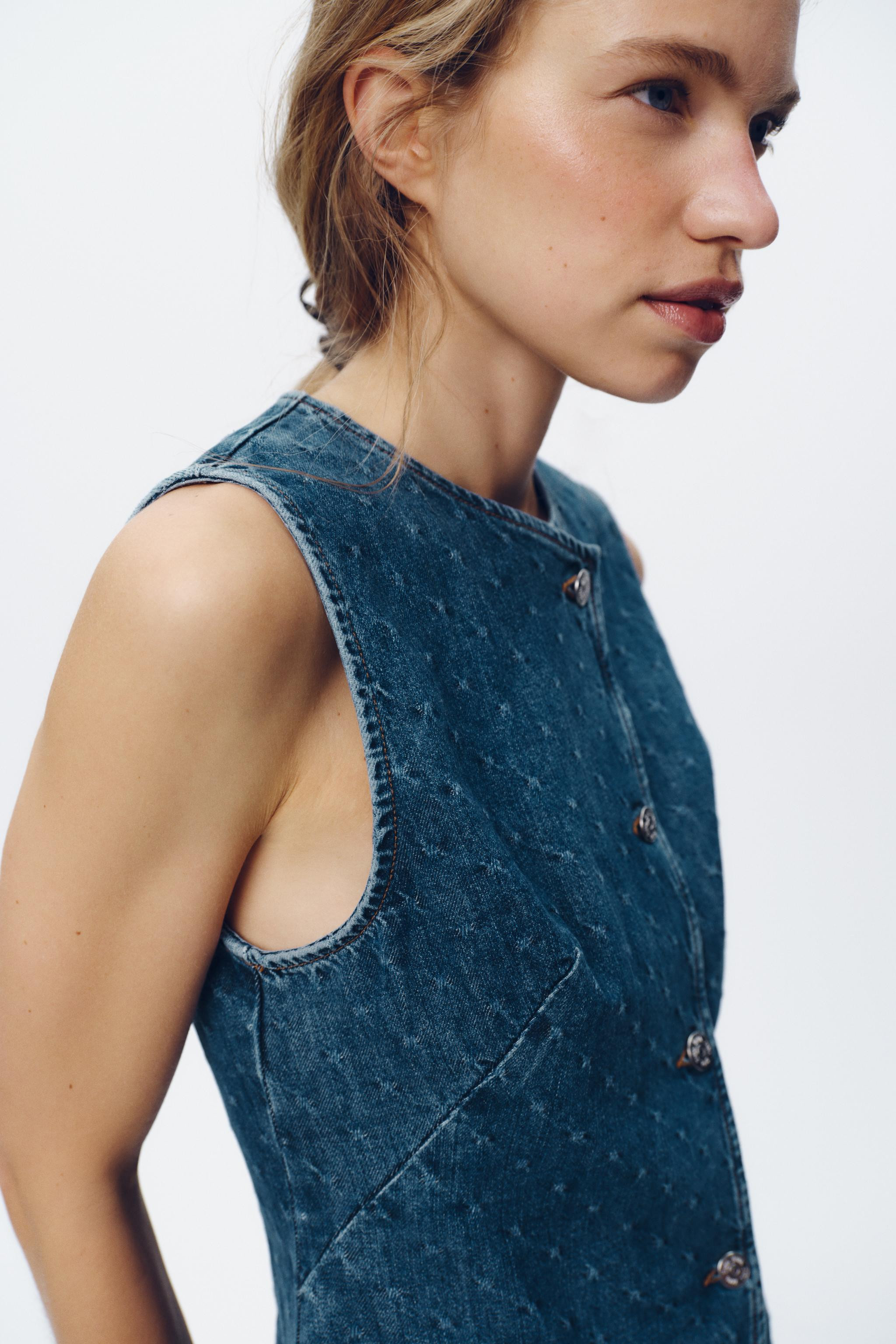 Z1975 DENIM VEST | Zara US