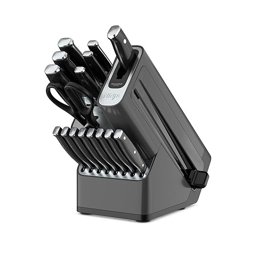 Ninja K32017 Foodi NeverDull Premium Knife System, 17 Piece Knife Block Set with Built-in Sharpen... | Amazon (US)