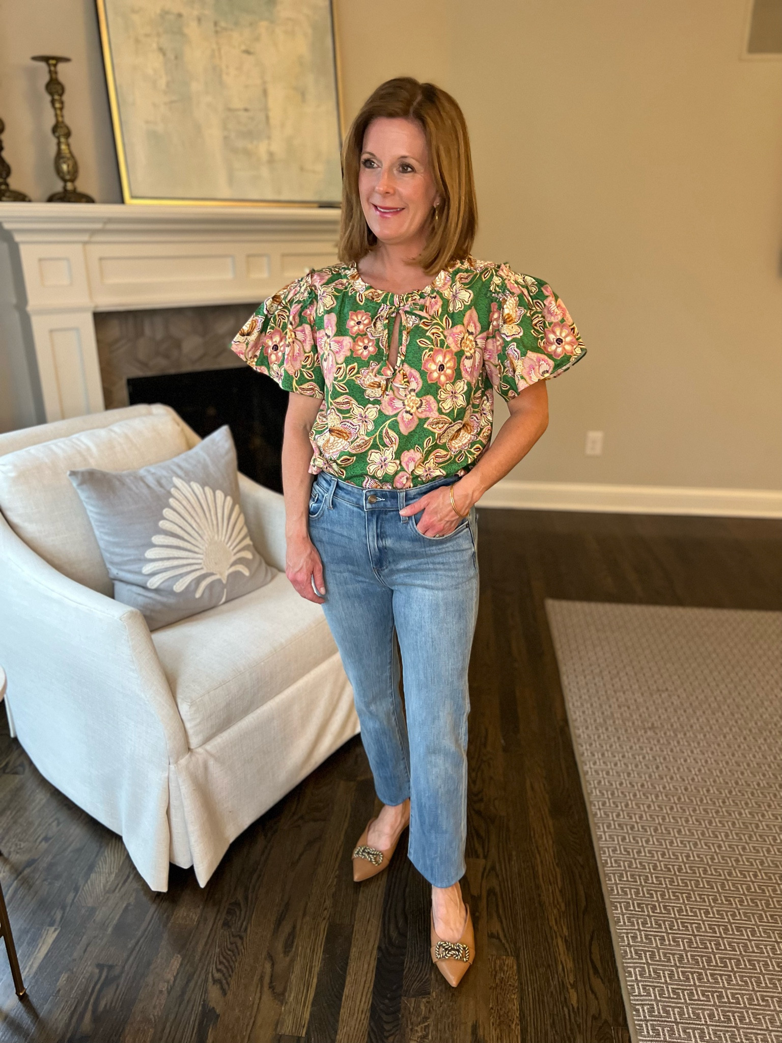 Such a sweet casual look for springtime 💚💗🤍

#LTKtravel #LTKstyletip #LTKSeasonal