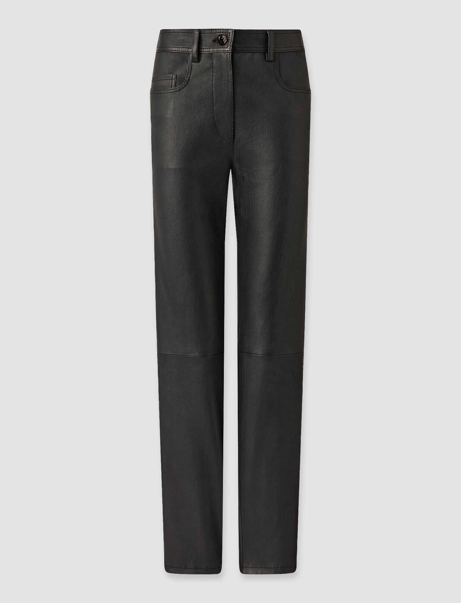 Leather Stretch Teddy Trousers | Joseph