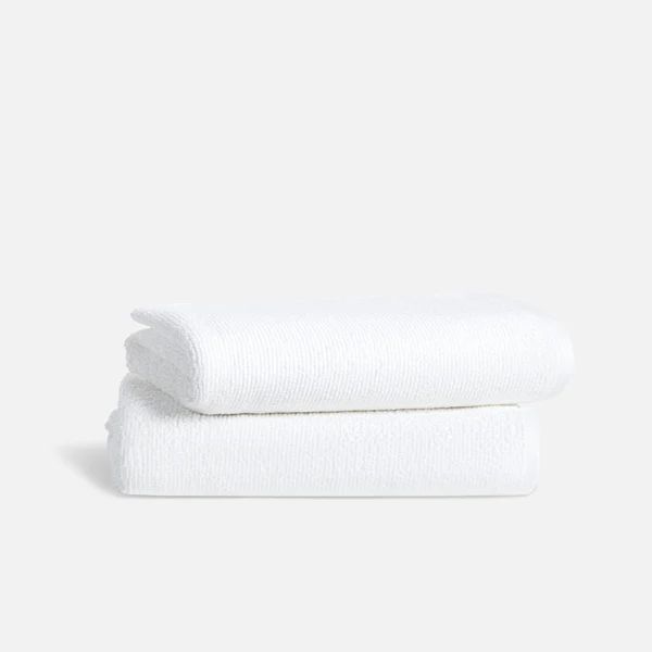 Organic Ribbed Bath Towels | Brooklinen