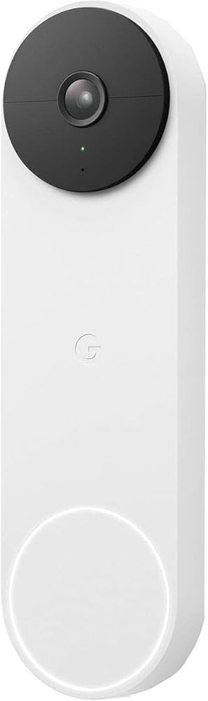 Google Nest Doorbell (Battery) - Snow | Amazon (US)