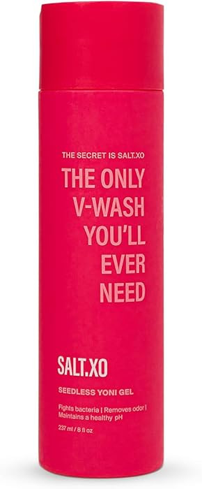 salt.xo Seedless Yoni Gel Wash, Feminine Wash with Refreshing Cucumber and Aloe Vera, Organic Int... | Amazon (US)