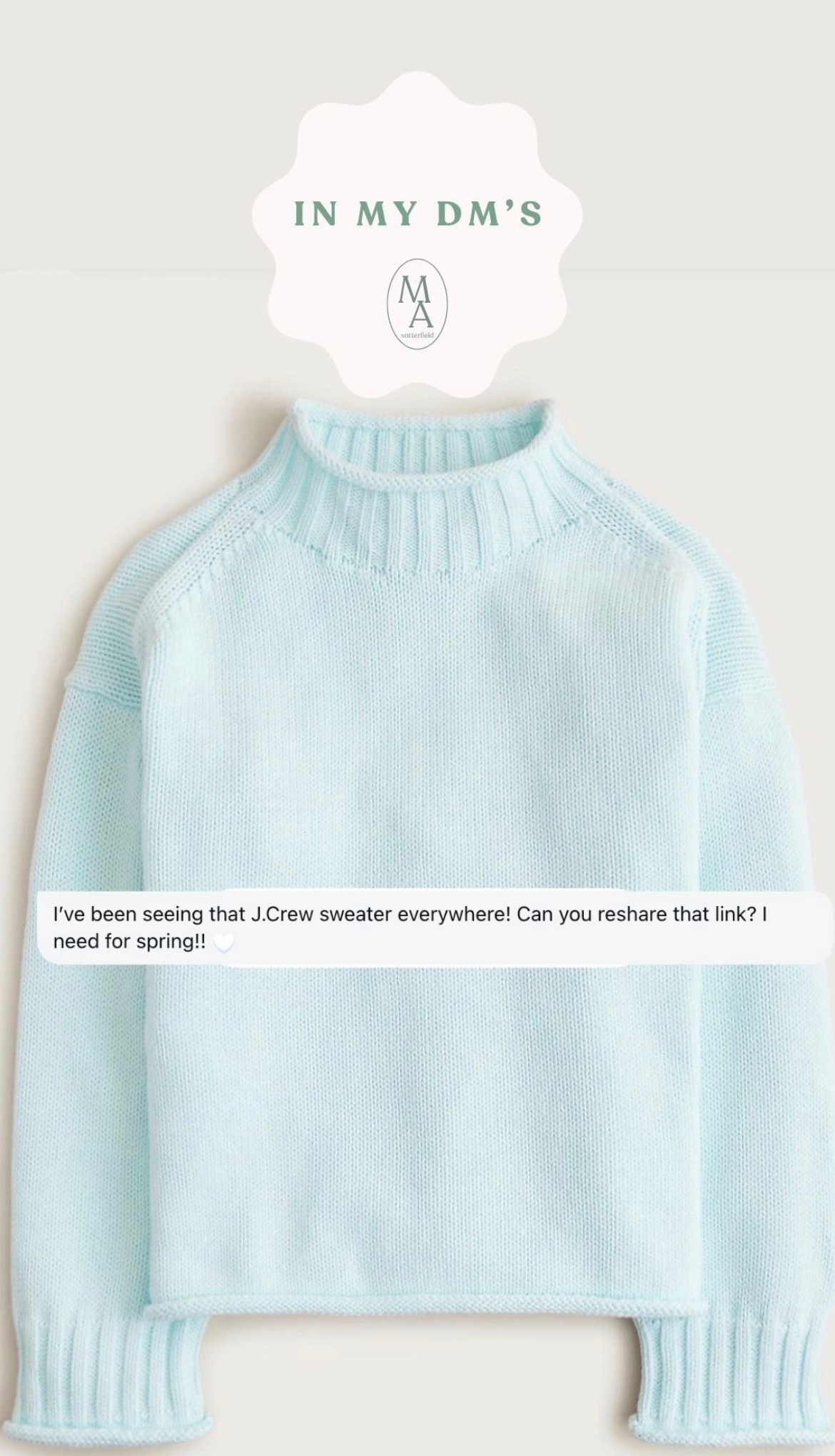 LOVE THIS COLOR!!! Perfect for Spring🩵👏

#LTKootd